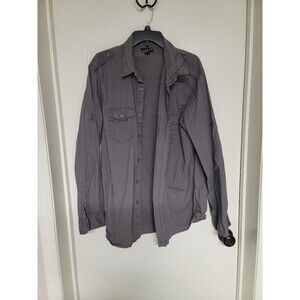 mens grey helix dress shirt